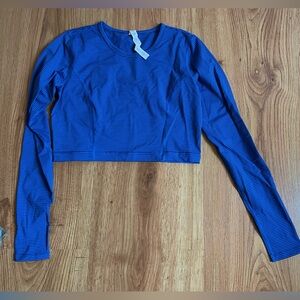 Lululemon Cropped Workout Shirt